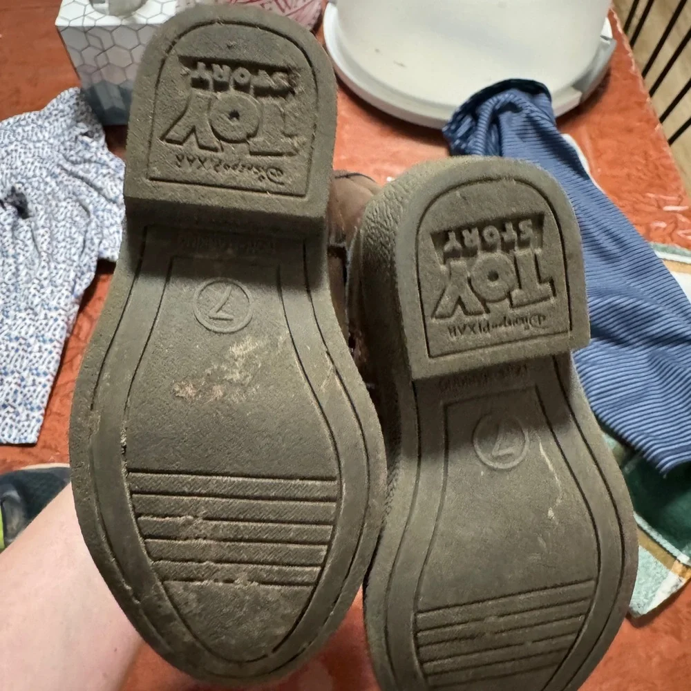 Disney Brown Woody Cowboy Boots for Kids